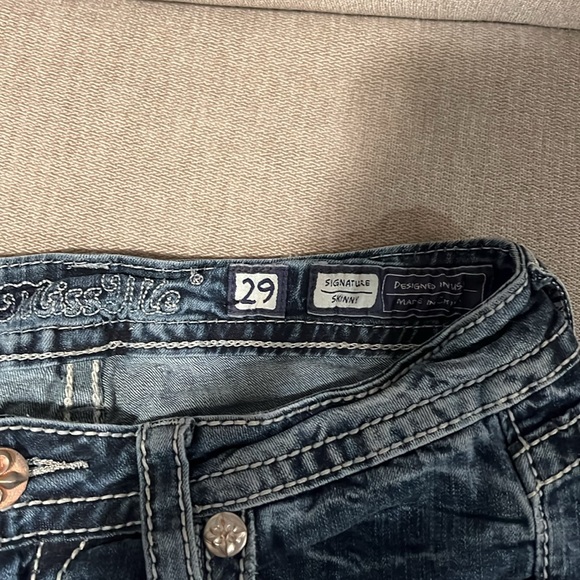 Miss me size 29 signature skinny, low waisted - Picture 5 of 5